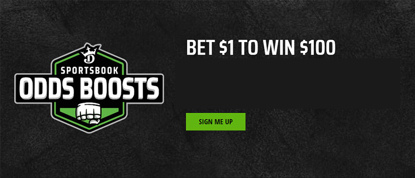 Draftkings Promo Code Bet 1 Get 100 If Either Team Scores Insight Oddschecker