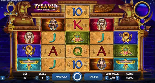 Pyramid Quest for Immortality Slot Spin Free Play