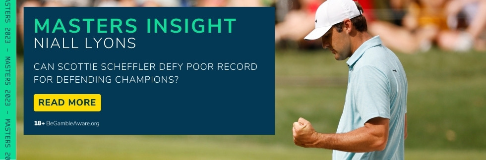 Masters 2023 Odds: Can Scheffler defy poor record for defending
